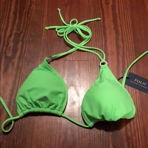Polo by Ralph Lauren triangle bikini NWT